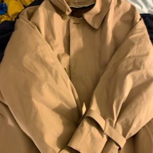 Men’s London Fog Trench Coat.